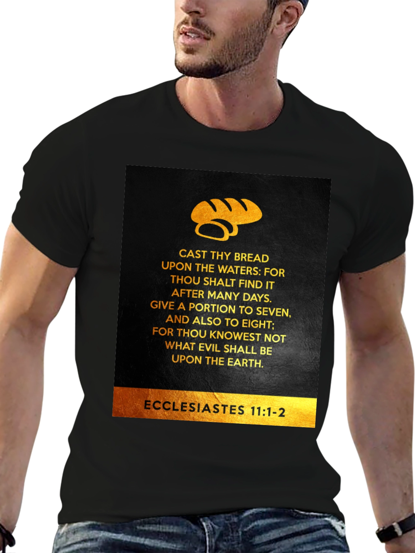 Ecclesiastes Bible Verse Graphic T-Shirt