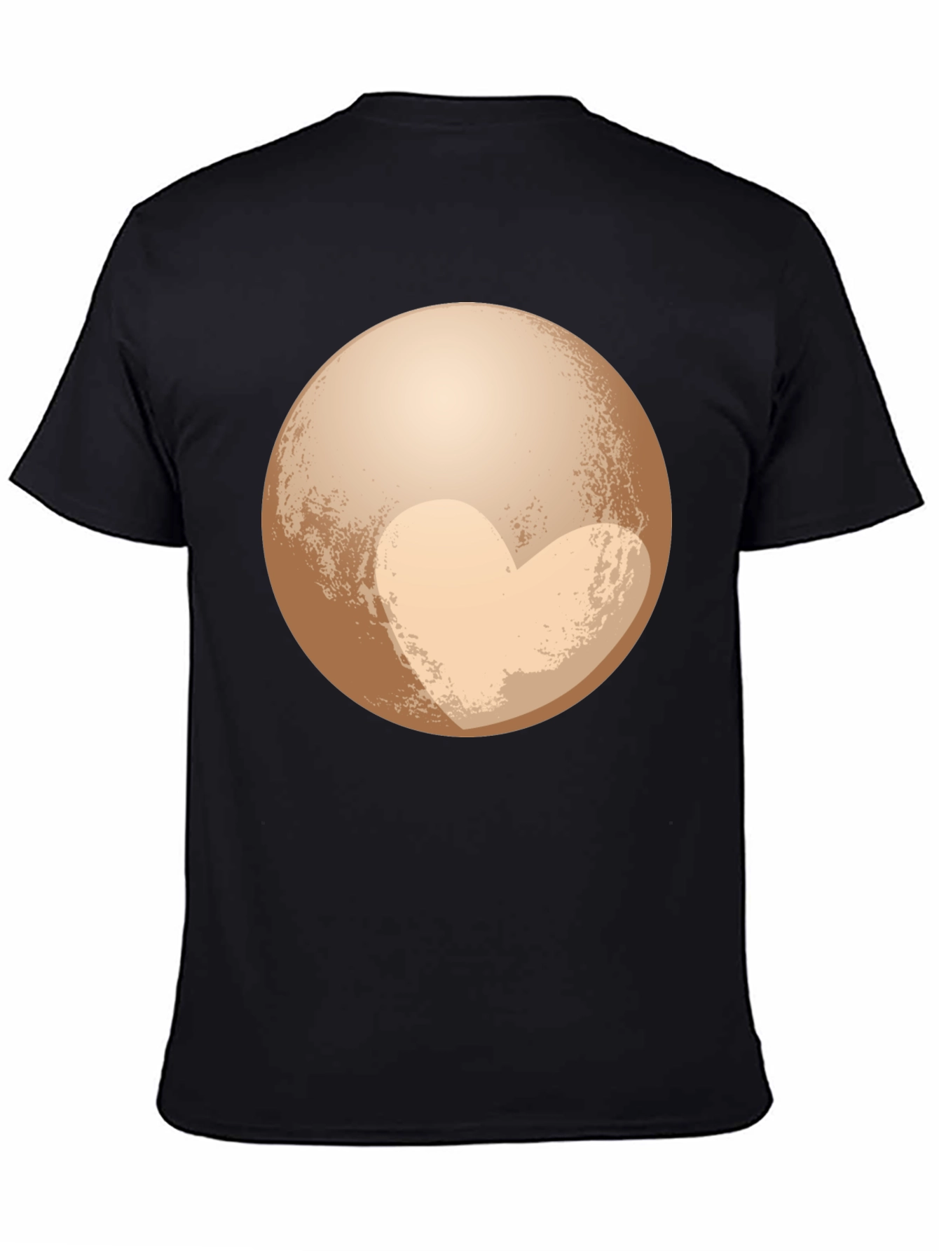 Pluto Heart T-Shirt - Space Lover Tee