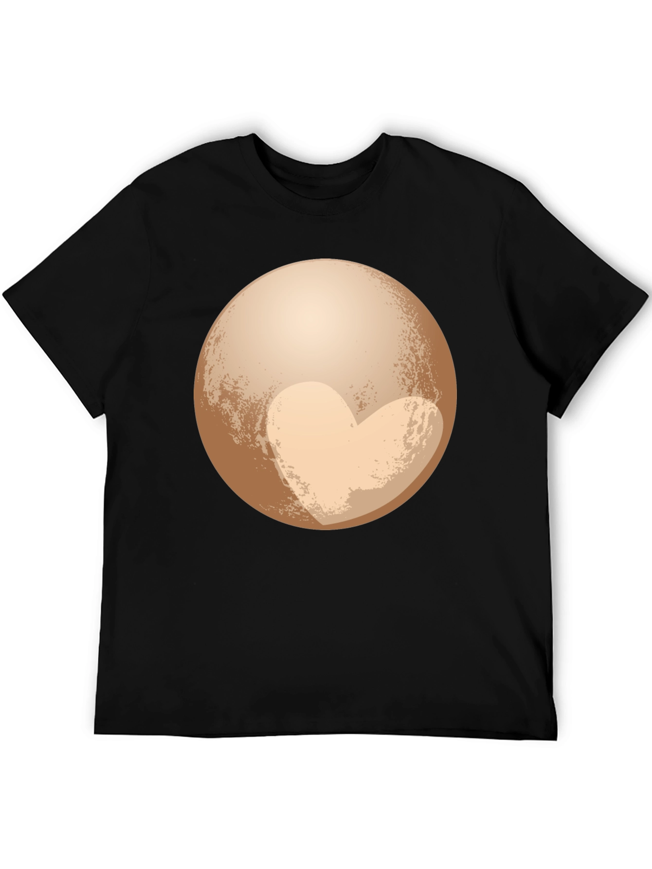 Pluto Heart T-Shirt - Space Lover Tee