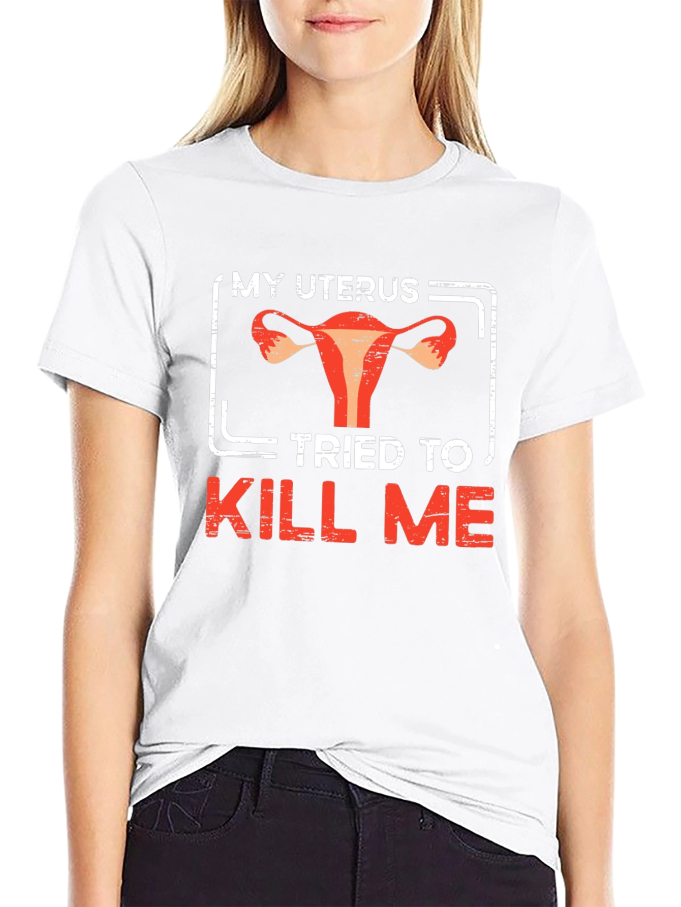 My Uterus Tried To Kill Me Graphic Tee