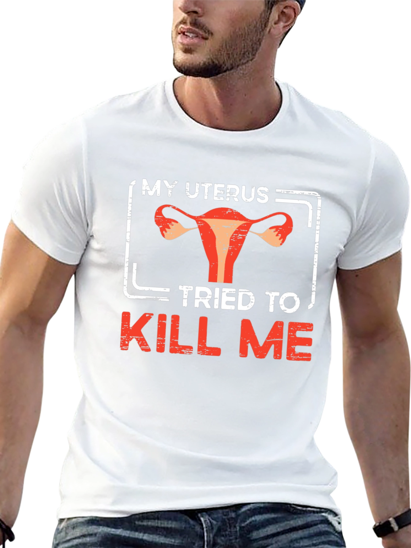 My Uterus Tried To Kill Me Graphic Tee