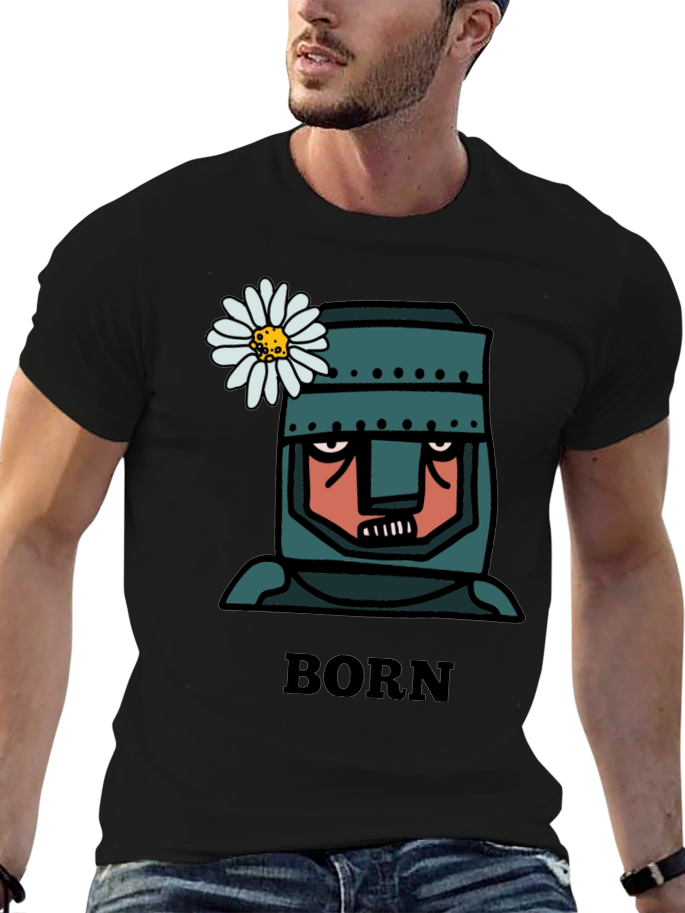 Black Knight Born T-Shirt - Funny Graphic Tee