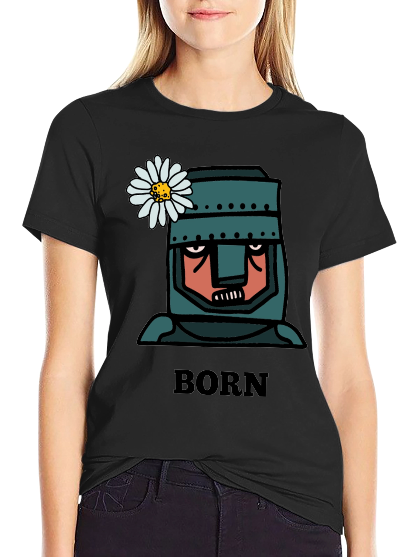 Black Knight Born T-Shirt - Funny Graphic Tee