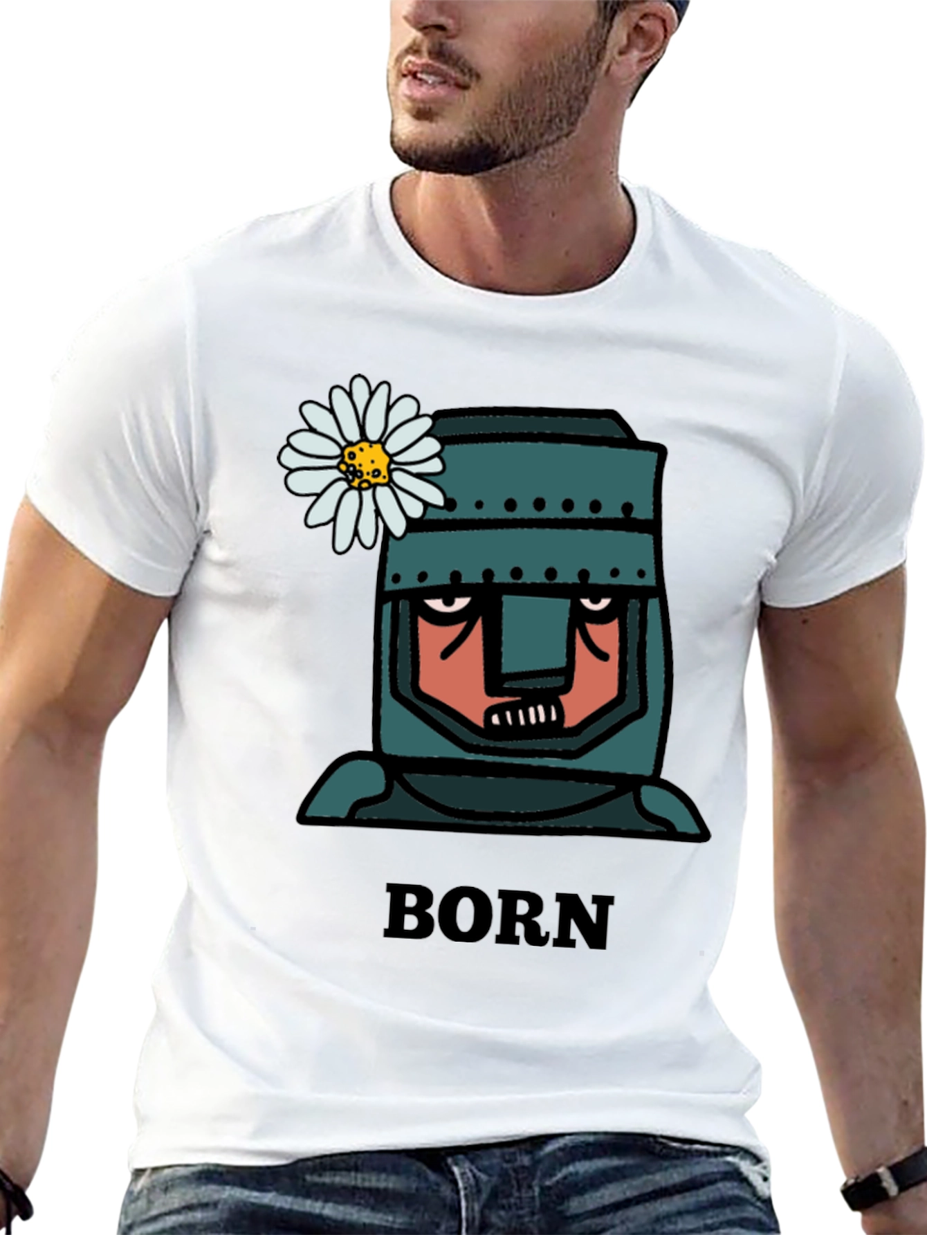 Black Knight Born T-Shirt - Funny Graphic Tee