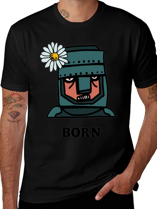 Black Knight Born T-Shirt - Funny Graphic Tee