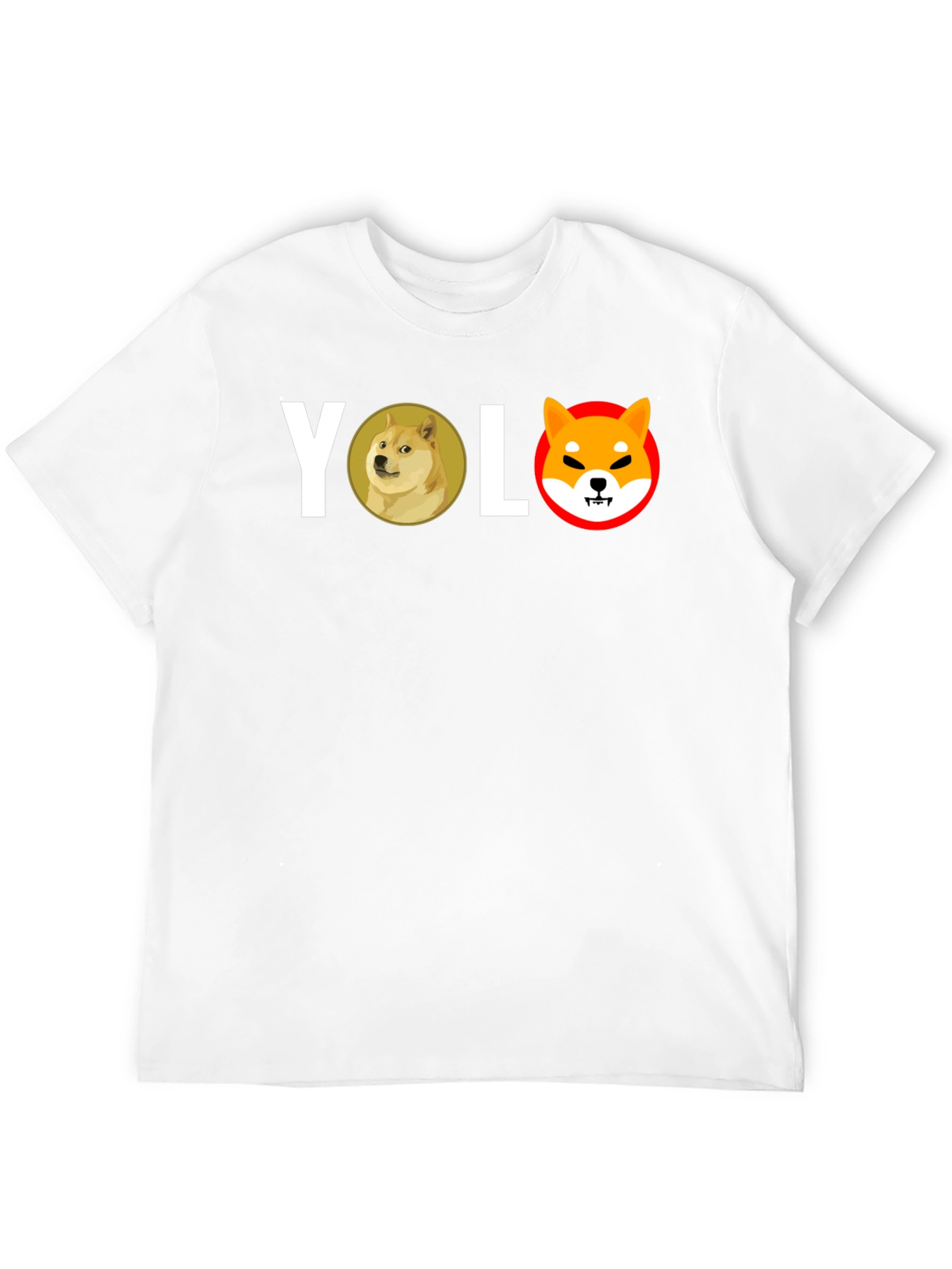 YOLO Doge Shiba Black T-Shirt