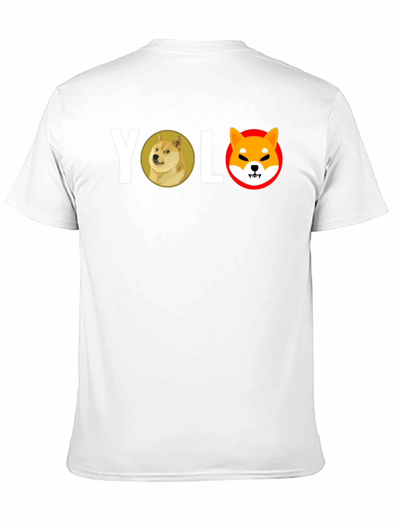 YOLO Doge Shiba Black T-Shirt