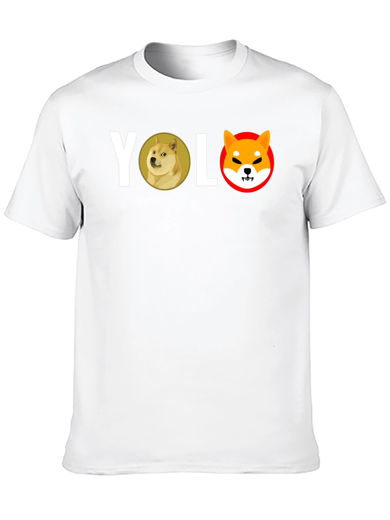YOLO Doge Shiba Black T-Shirt