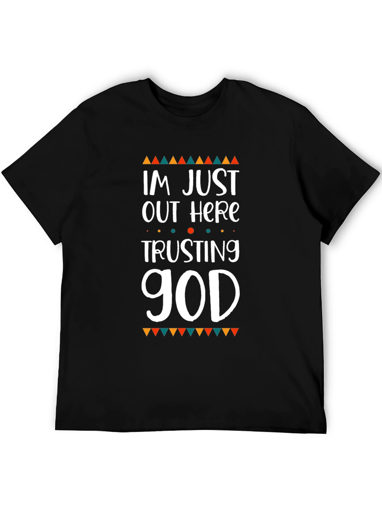 Trusting God Graphic T-Shirt - Christian Apparel