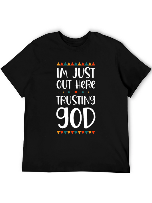Trusting God Graphic T-Shirt - Christian Apparel