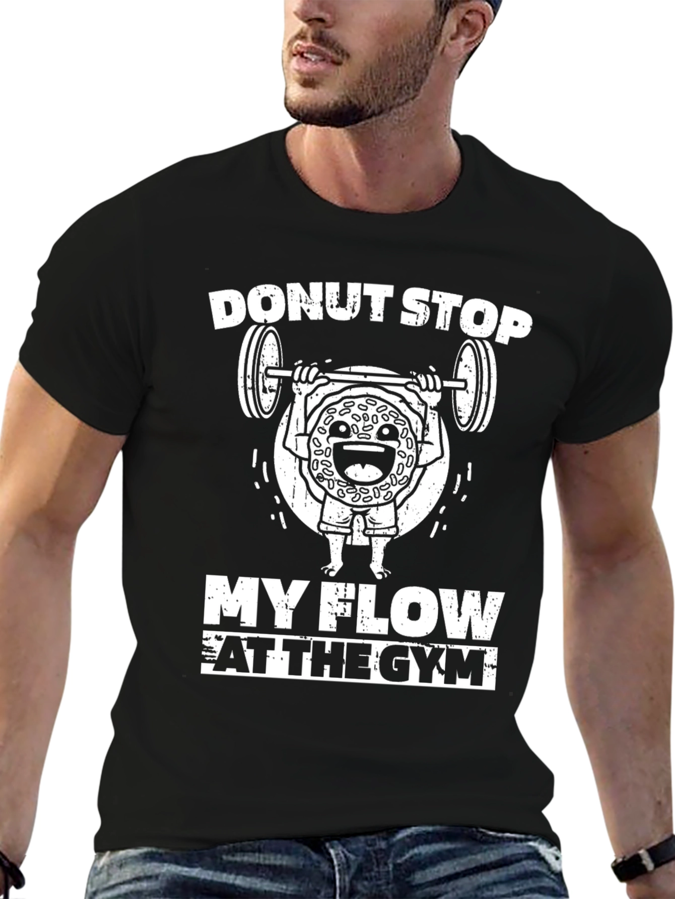 Donut Stop My Flow At The Gym T-Shirt