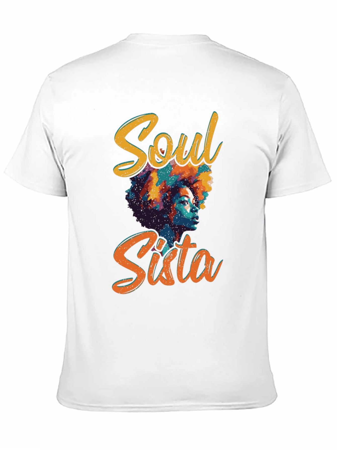 Soul Sista Graphic Tee - Black