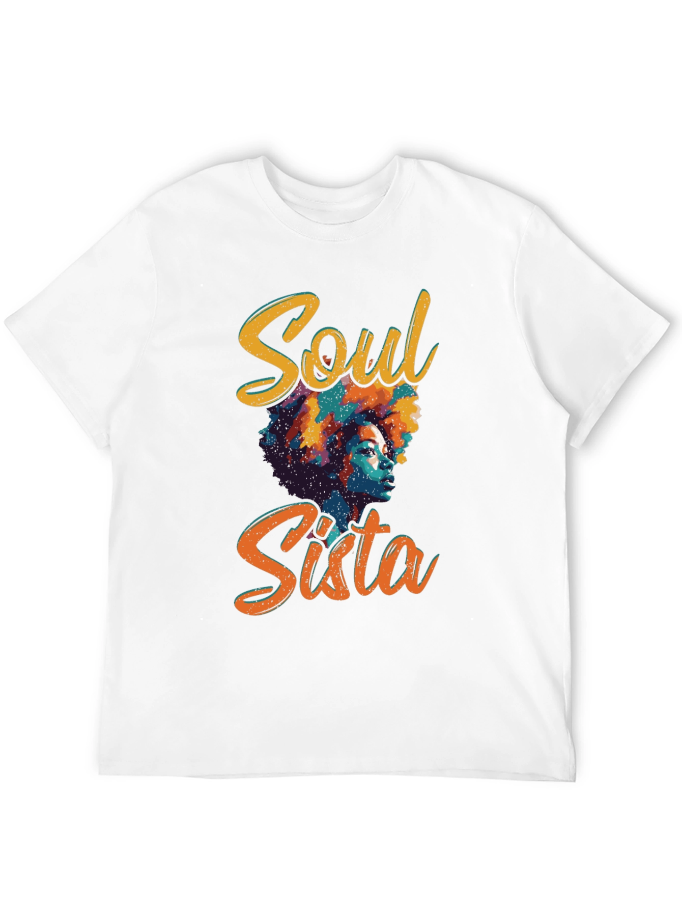 Soul Sista Graphic Tee - Black