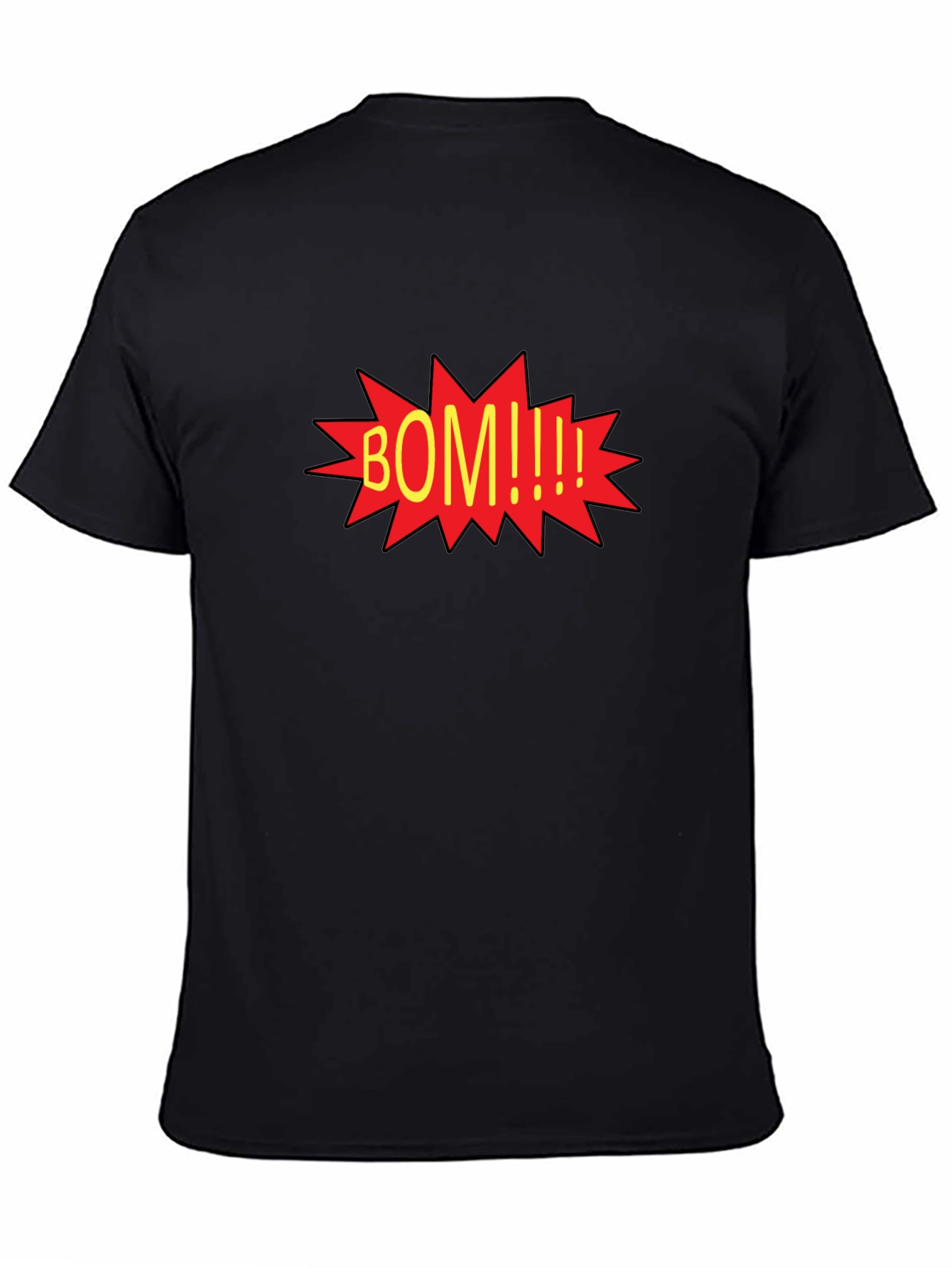 BOM Comic Pop Art Graphic Tee - Black