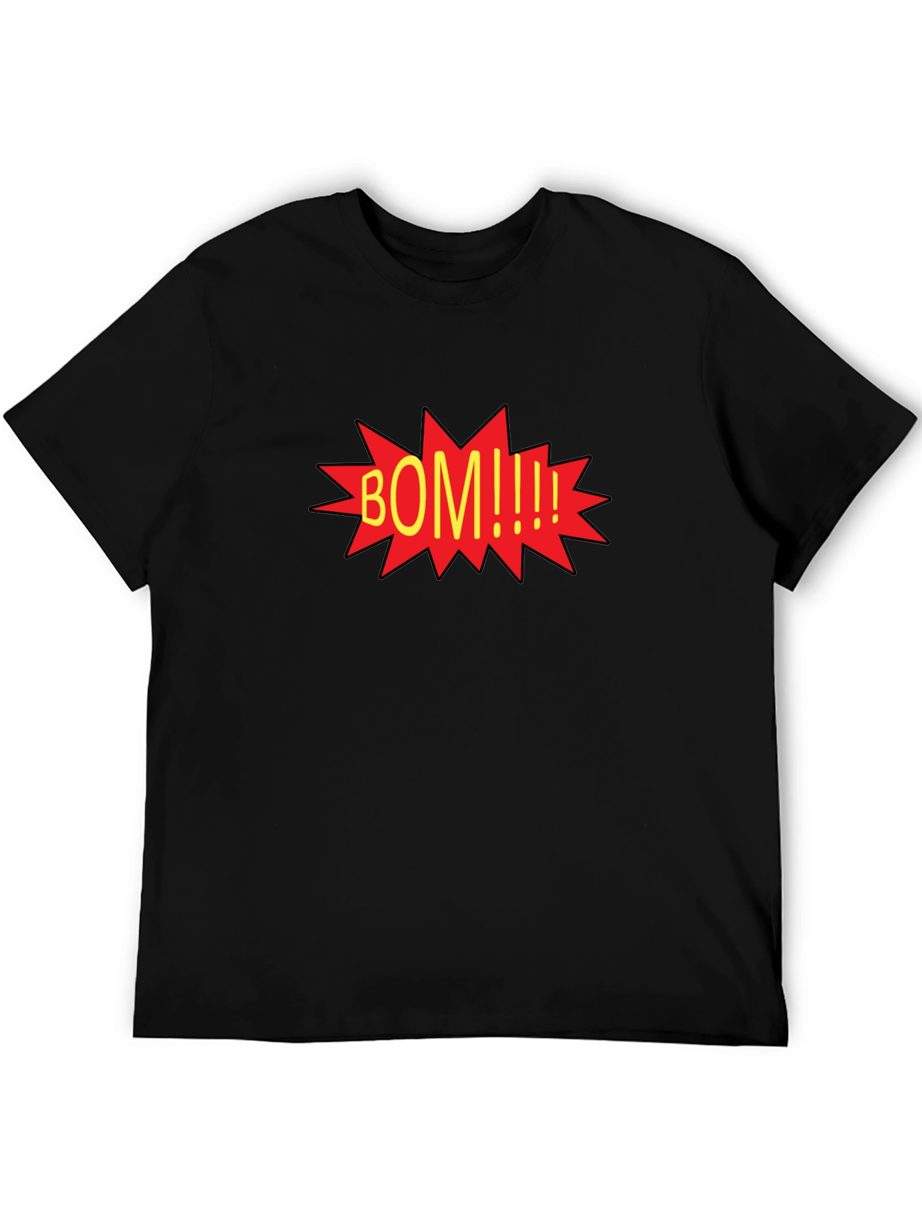 BOM Comic Pop Art Graphic Tee - Black