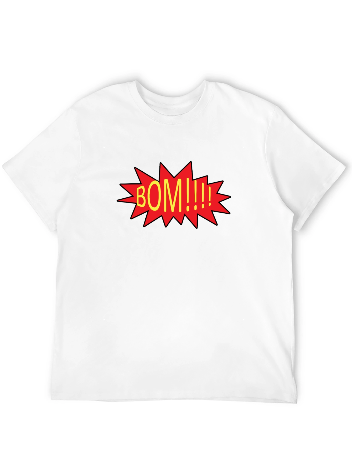 BOM Comic Pop Art Graphic Tee - Black
