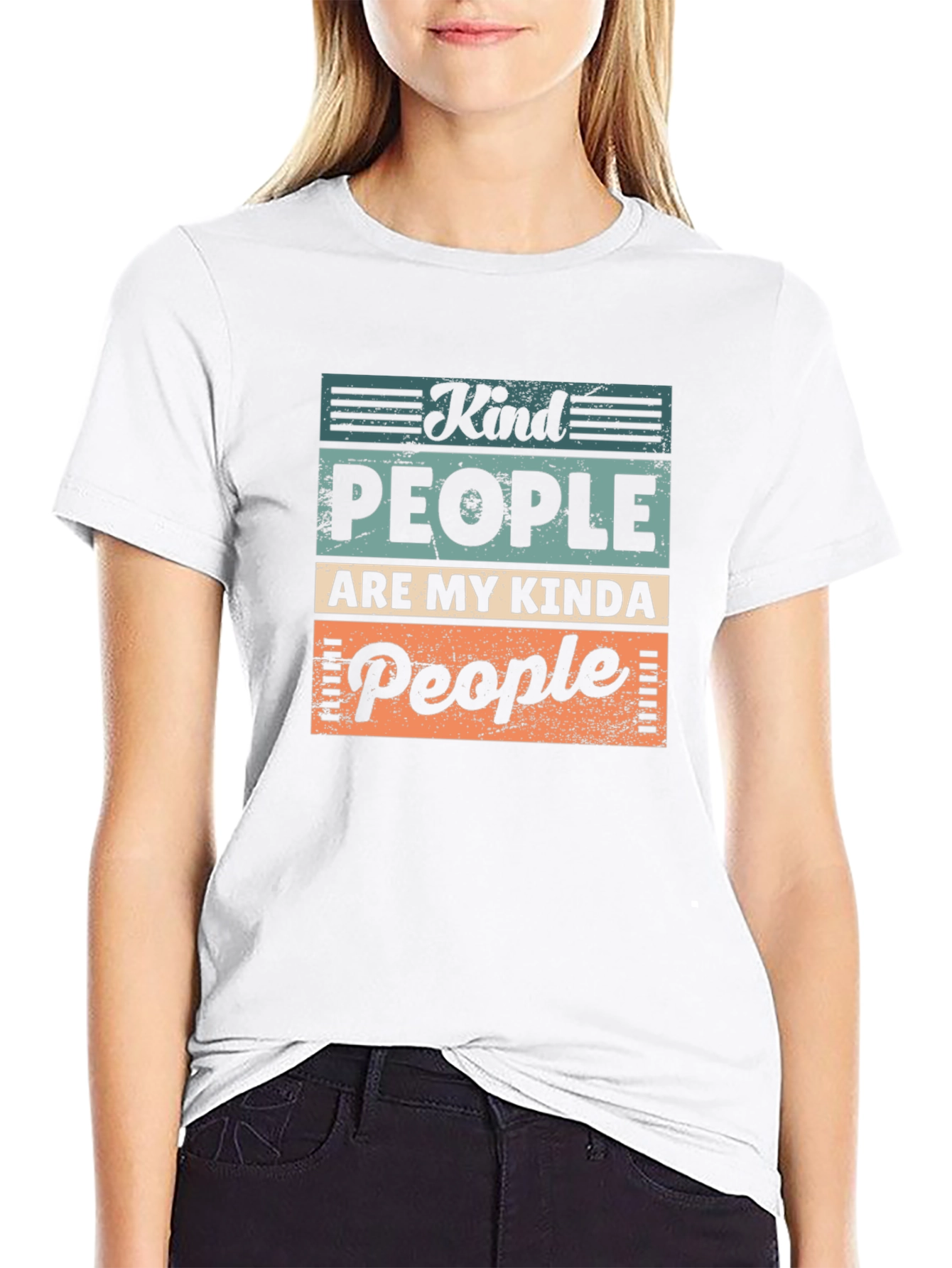 Kind People Graphic Tee - Stylish Comfort