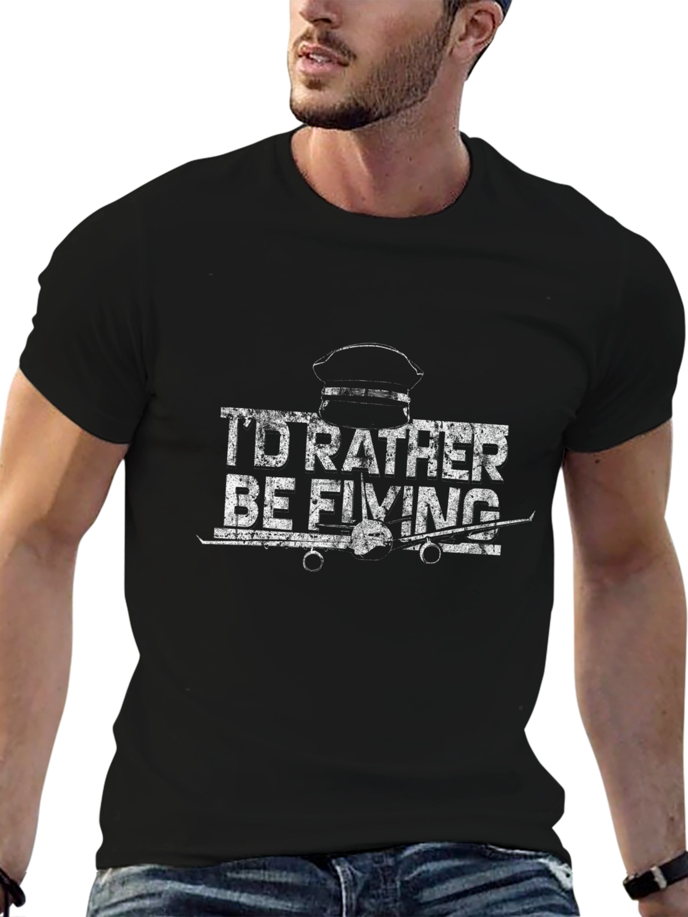 Id Rather Be Flying T-Shirt