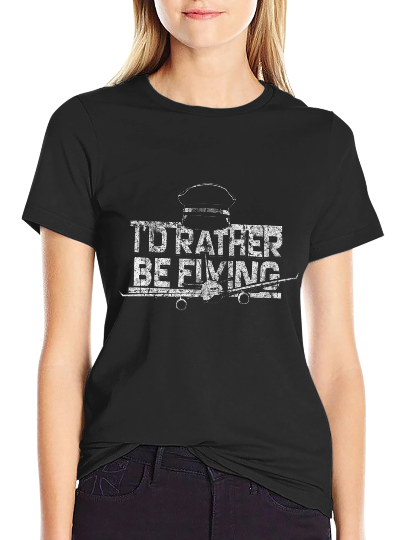 Id Rather Be Flying T-Shirt