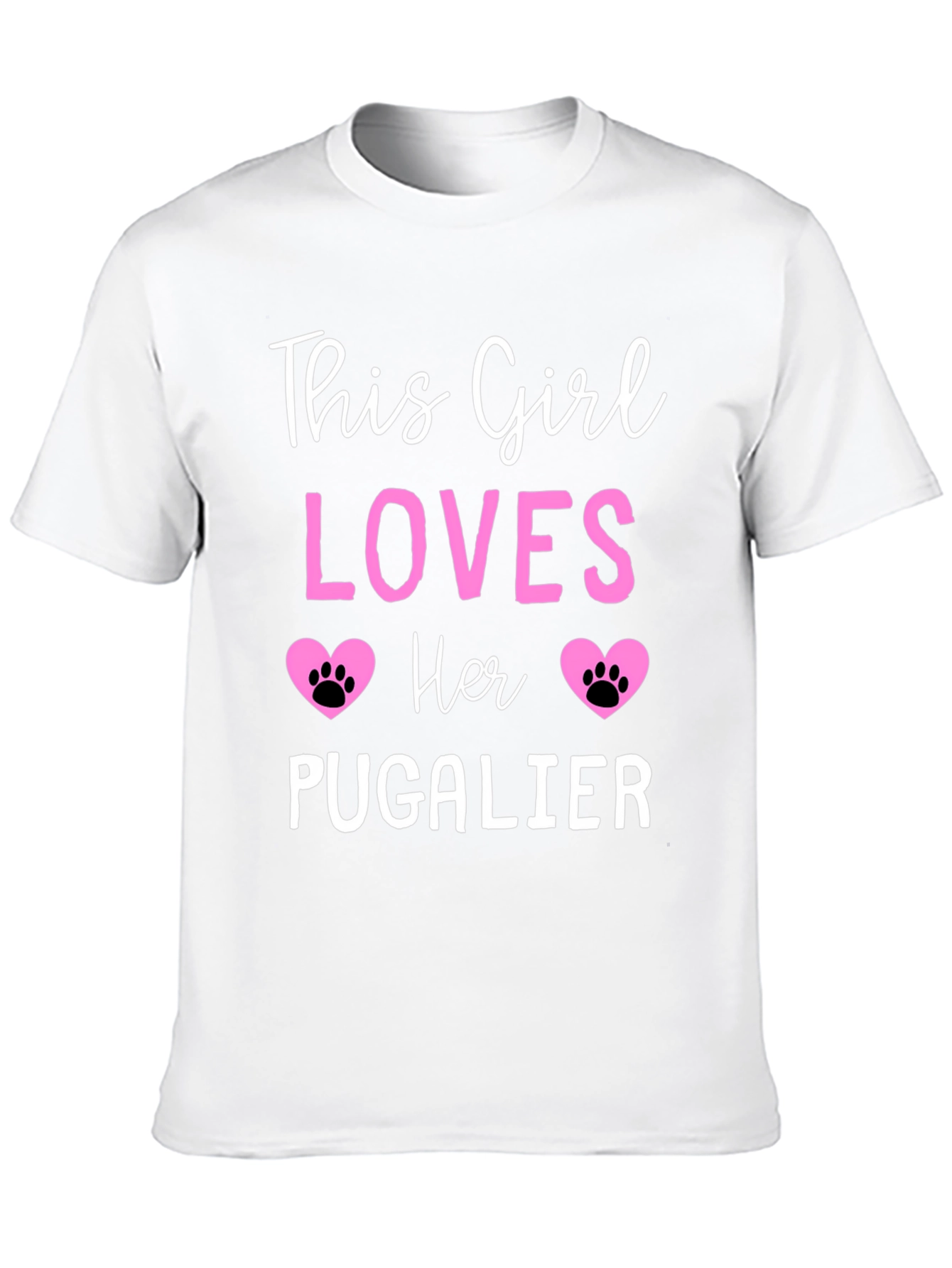 This Girl Loves Her Pugalier T-Shirt