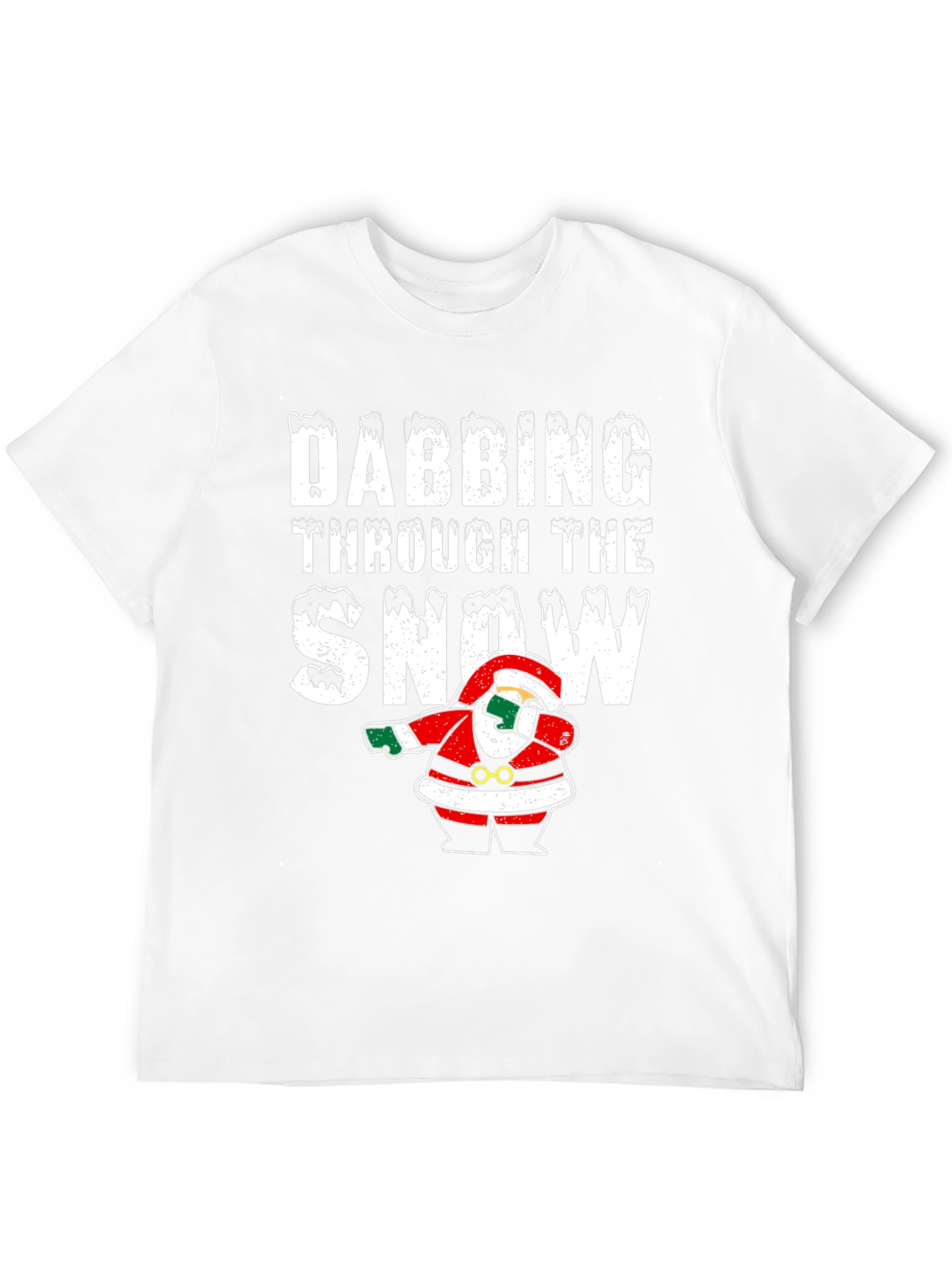 Dabbing Through the Snow Christmas T-Shirt
