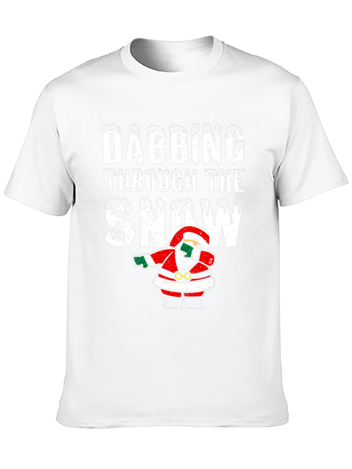 Dabbing Through the Snow Christmas T-Shirt