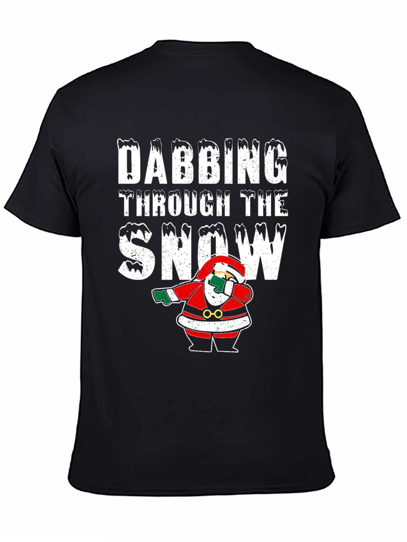 Dabbing Through the Snow Christmas T-Shirt