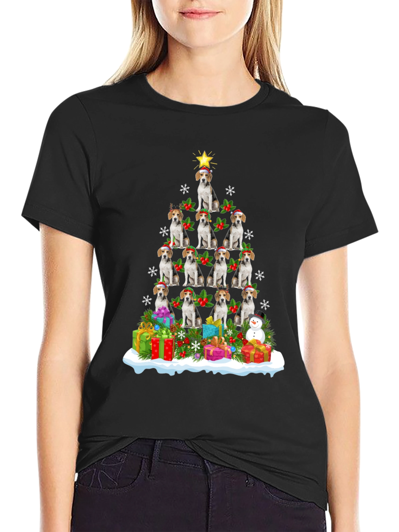 Dog Christmas Tree T-Shirt