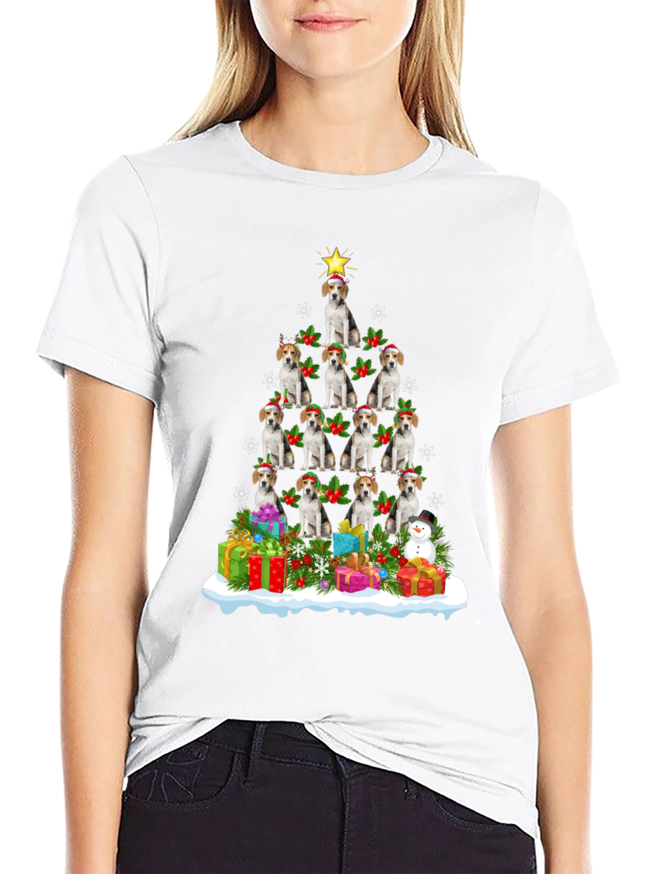 Dog Christmas Tree T-Shirt