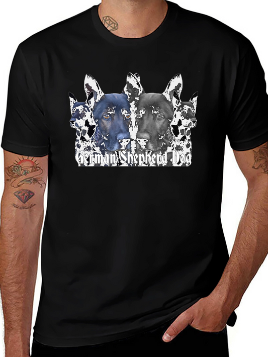 German Shepherd Dog Graphic T-Shirt