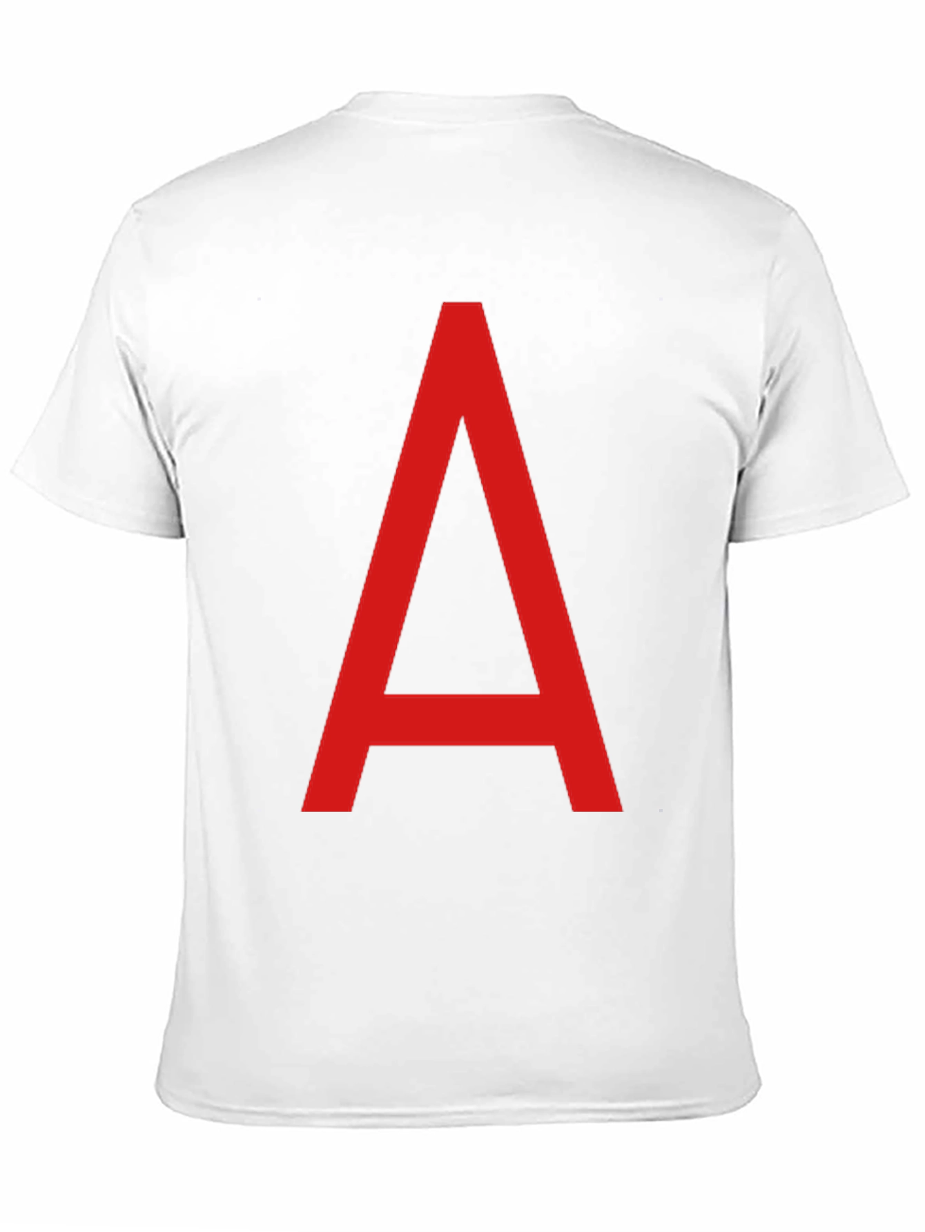 Bold Letter Tee - Classic Crew Neck T-Shirt