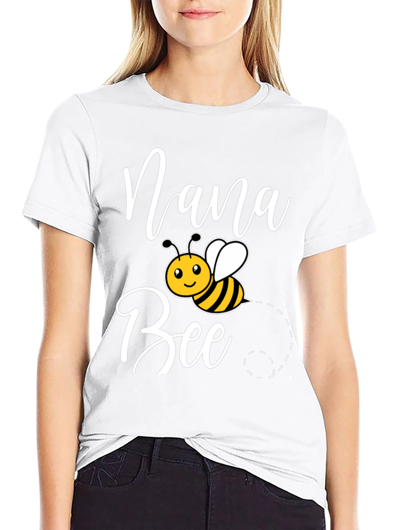 Nana Bee Graphic T-Shirt - Cute & Stylish