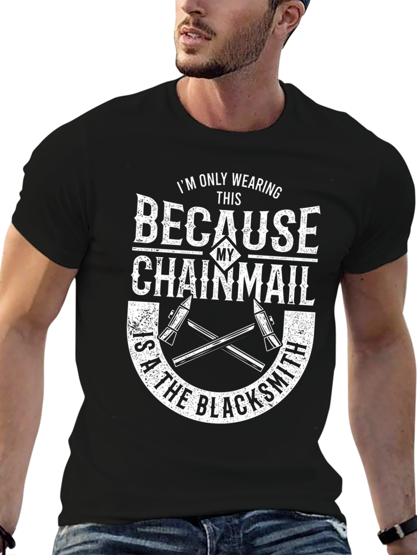 Blacksmith Chainmail Graphic Tee
