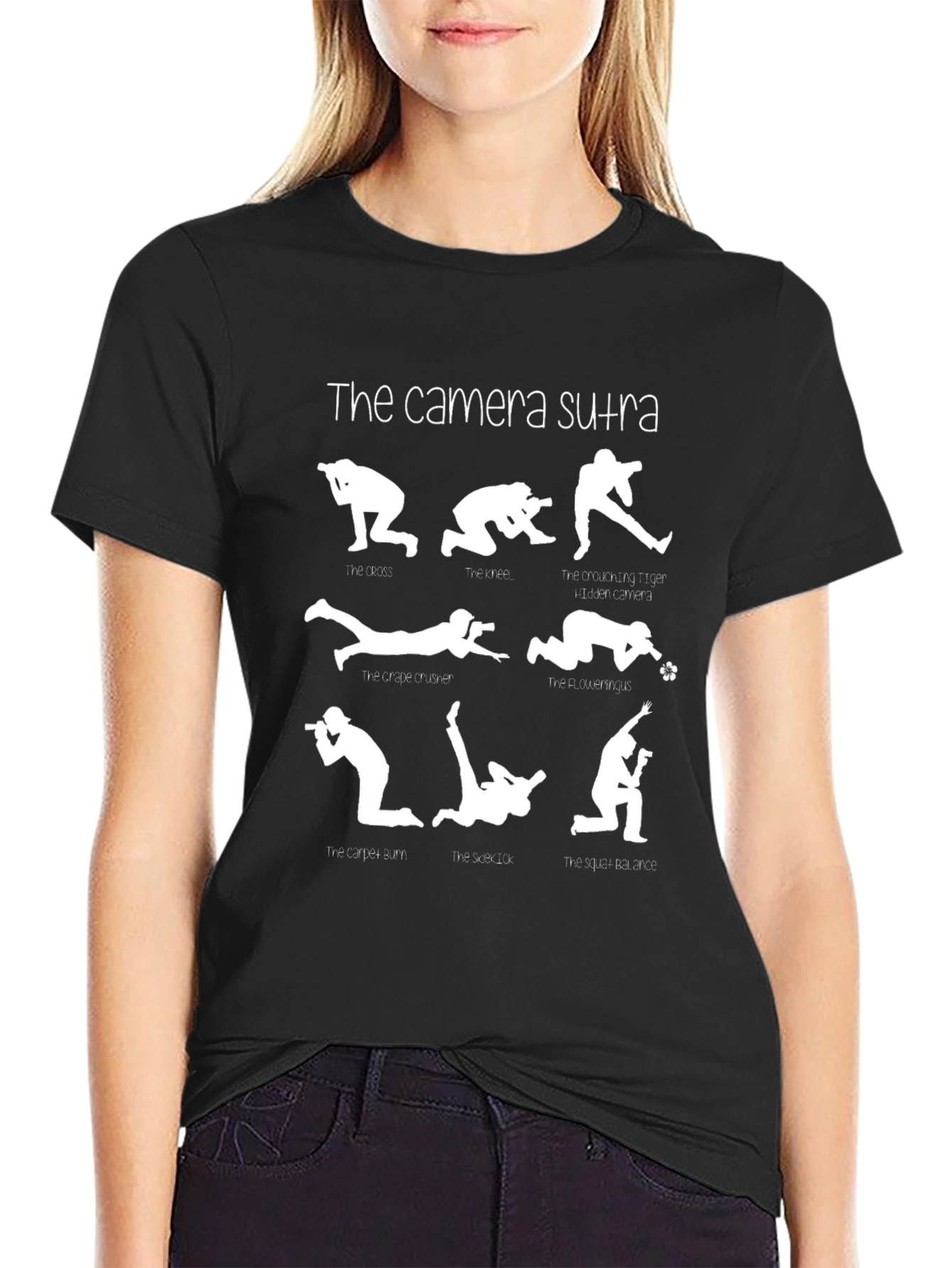 Camera Sutra Graphic Tee - Photography Humor T-Shirt