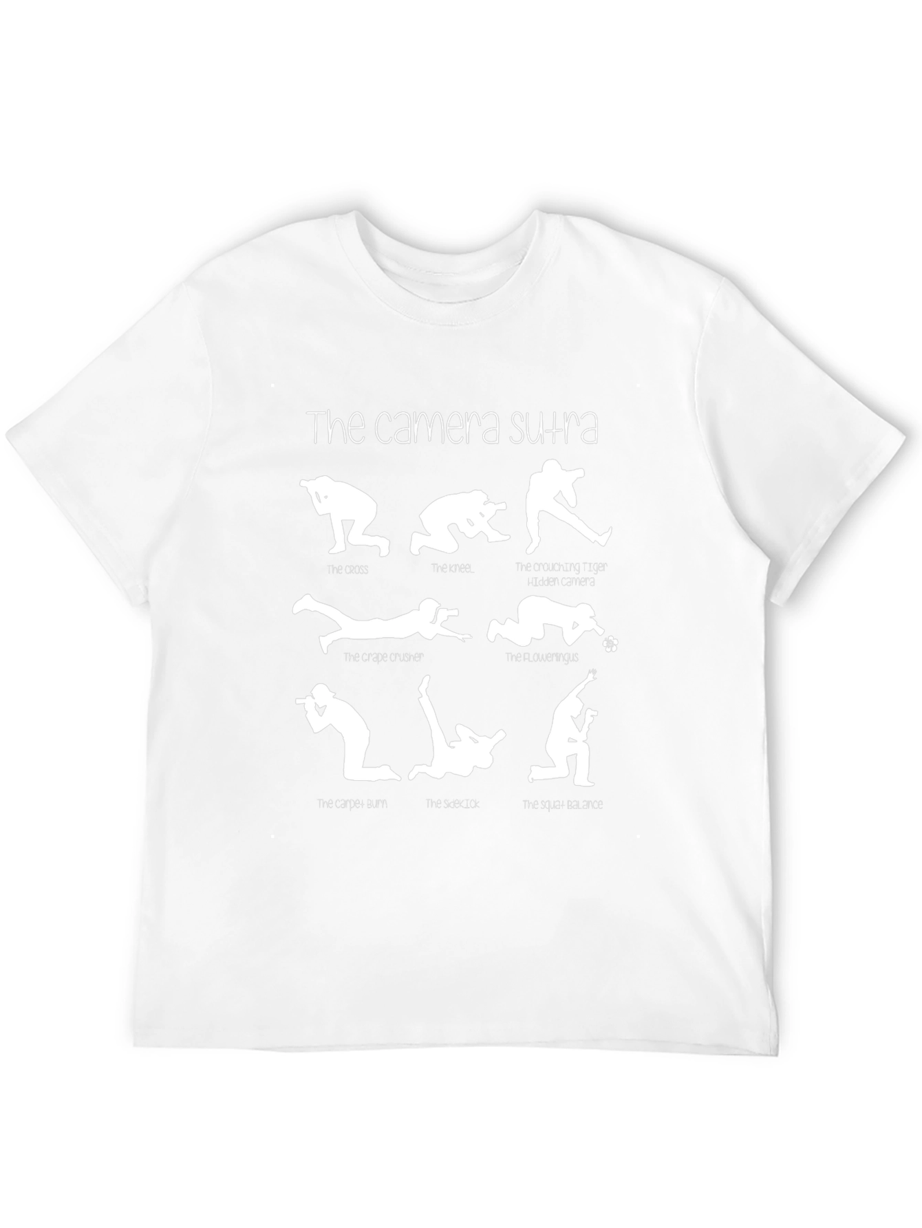 Camera Sutra Graphic Tee - Photography Humor T-Shirt
