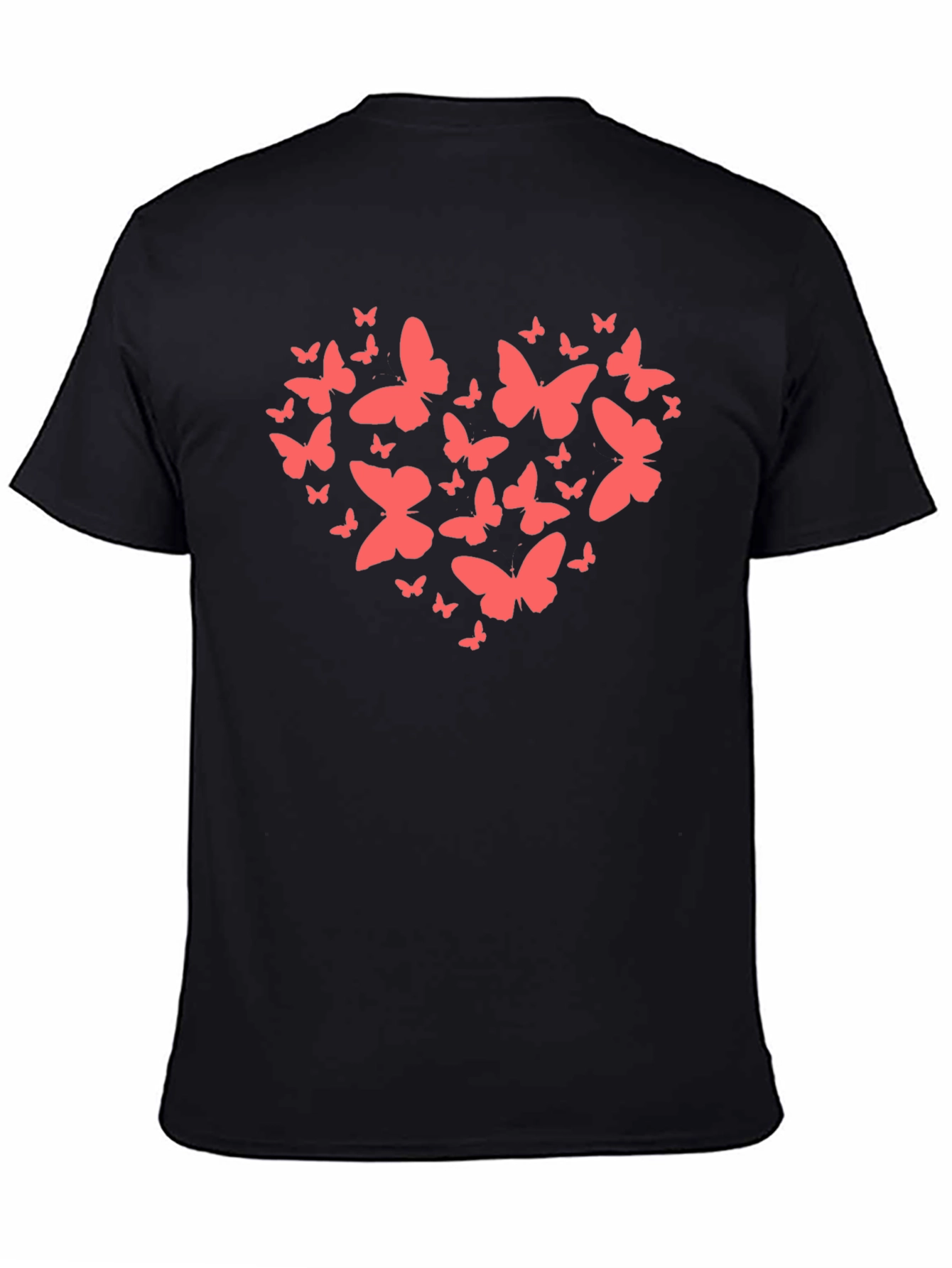 Butterfly Heart Graphic T-Shirt