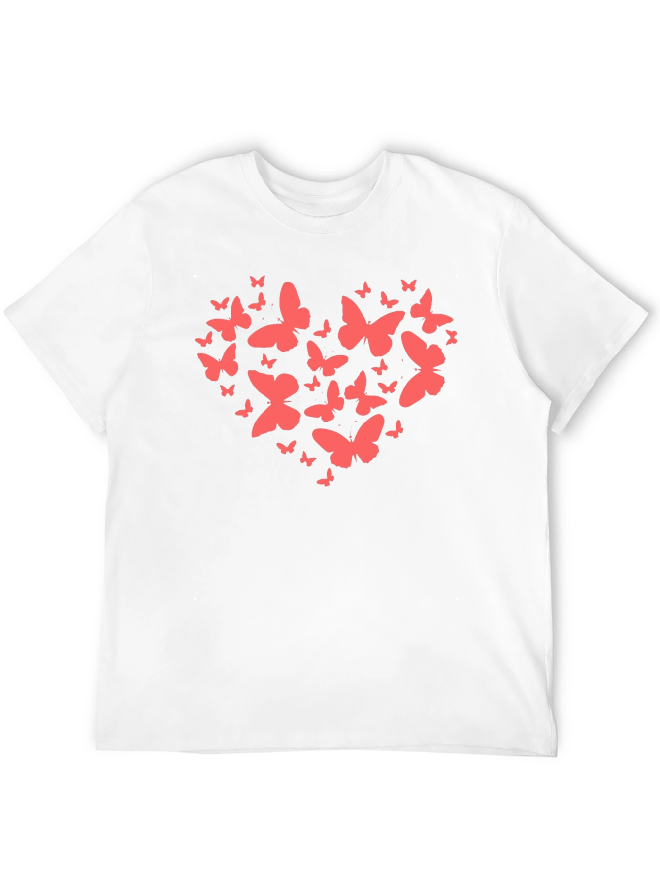 Butterfly Heart Graphic T-Shirt