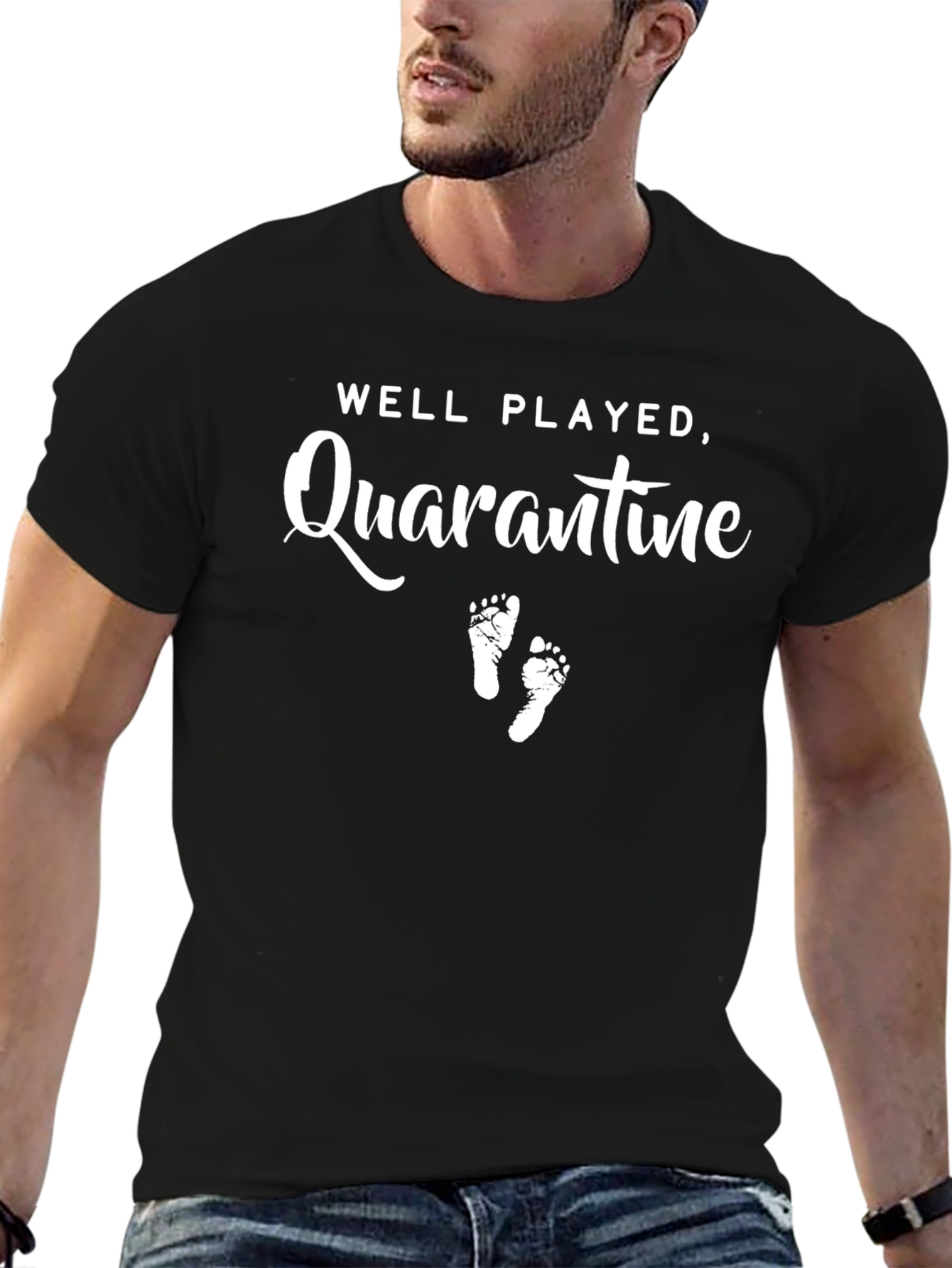 Quarantine Baby Announcement T-Shirt