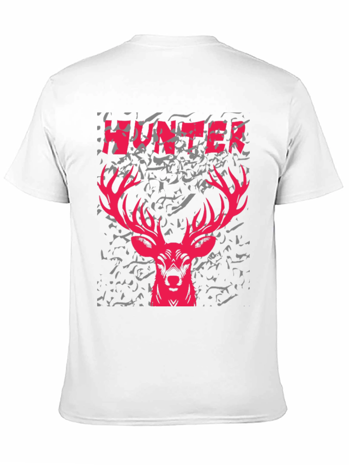 Hunter Deer Graphic Tee - Mens Black T-Shirt