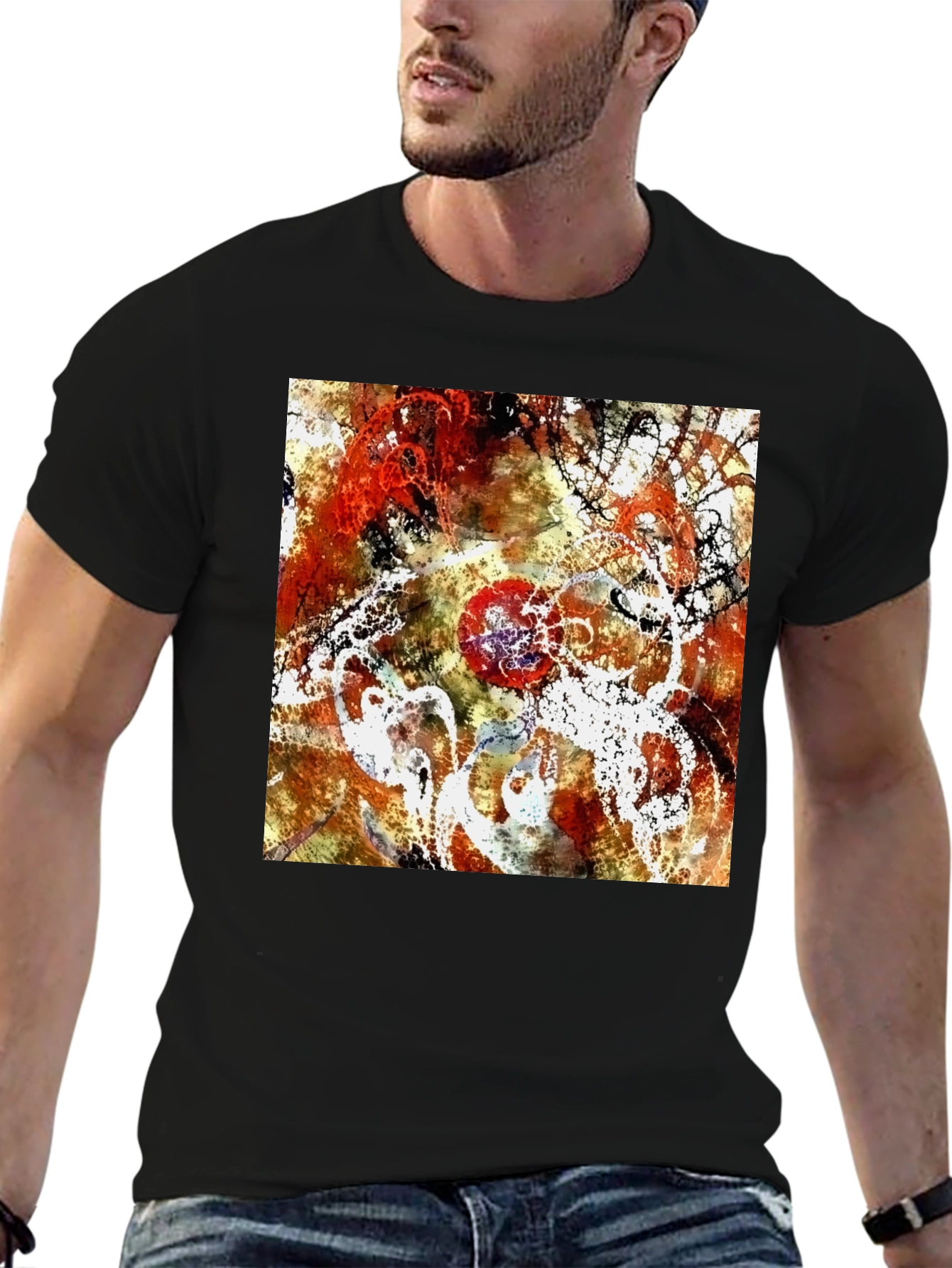 Abstract Art T-Shirt - Modern Graphic Tee