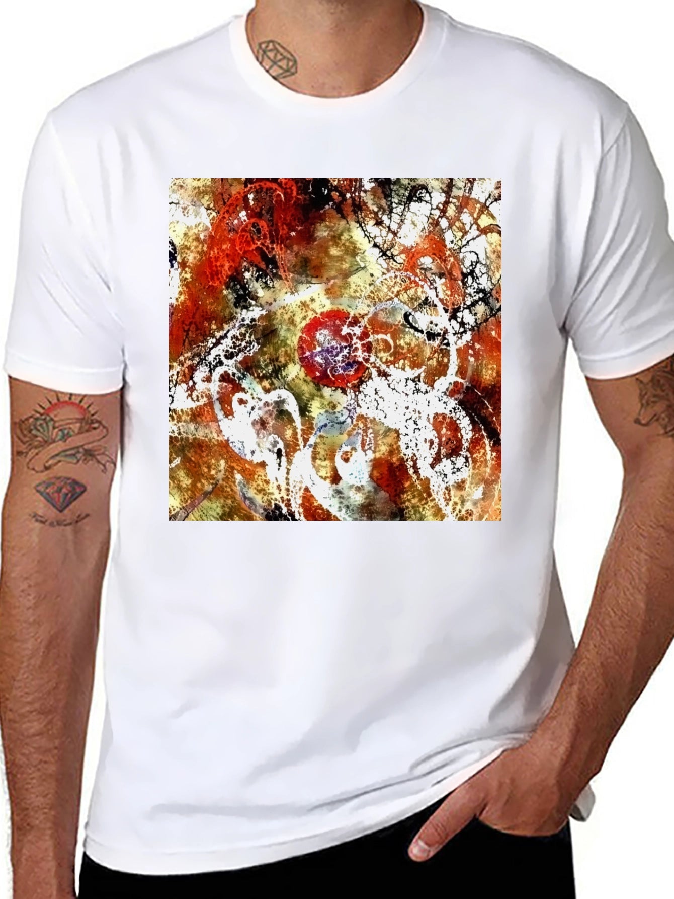 Abstract Art T-Shirt - Modern Graphic Tee