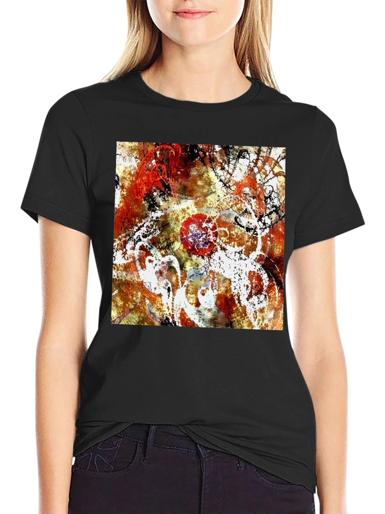 Abstract Art T-Shirt - Modern Graphic Tee