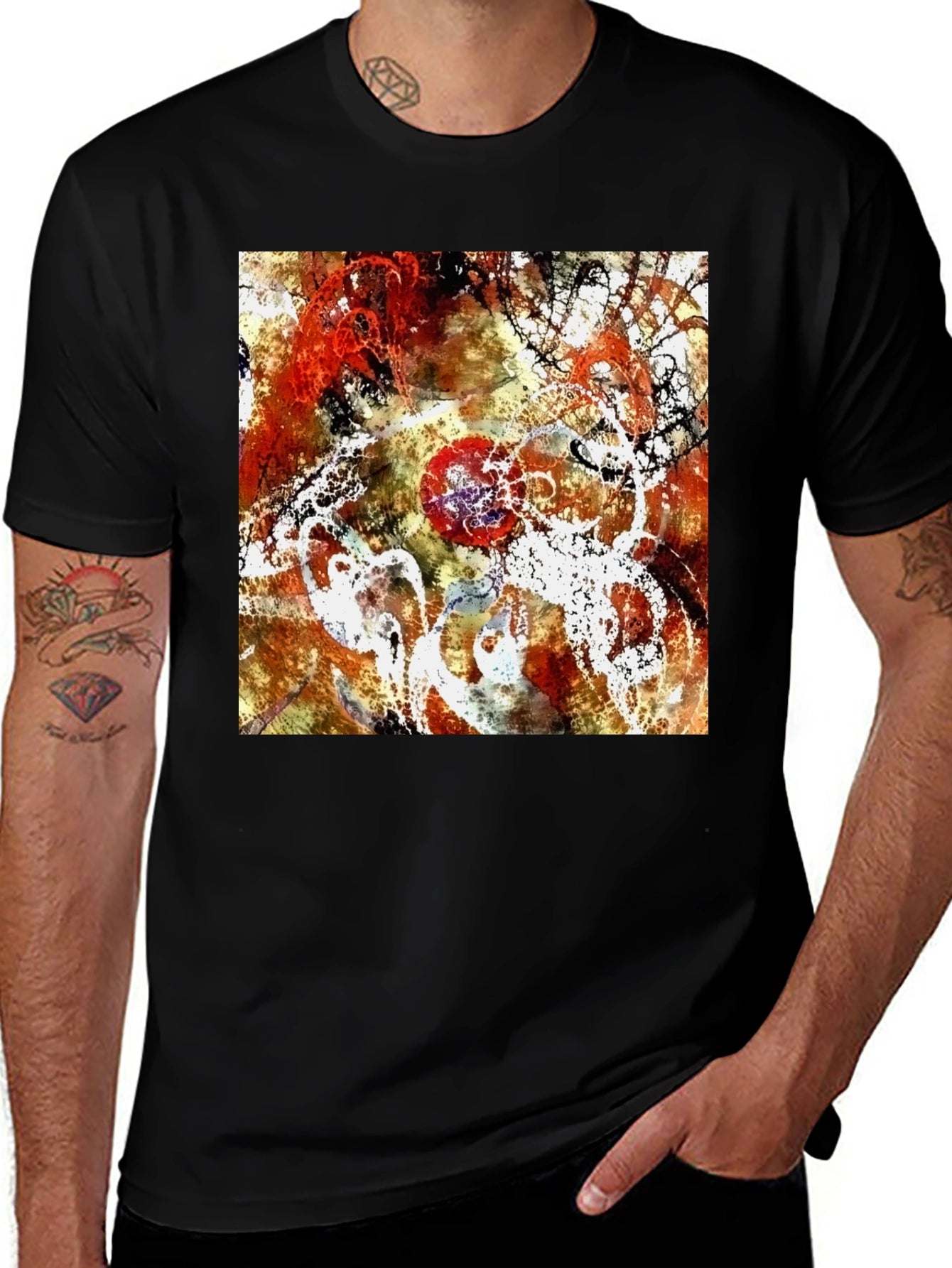 Abstract Art T-Shirt - Modern Graphic Tee