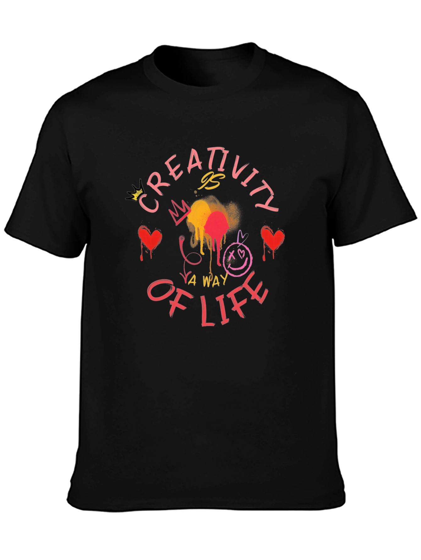 Creativity is a Way of Life Graphic T-Shirt
