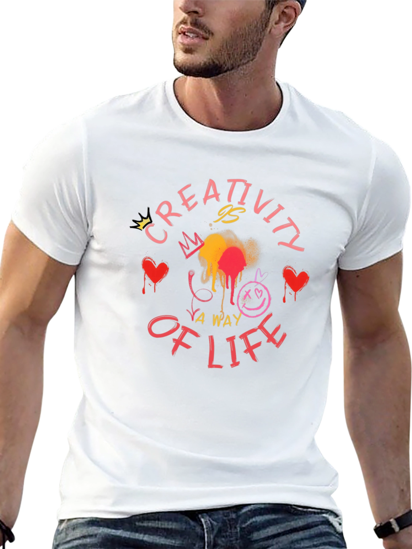Creativity is a Way of Life Graphic T-Shirt