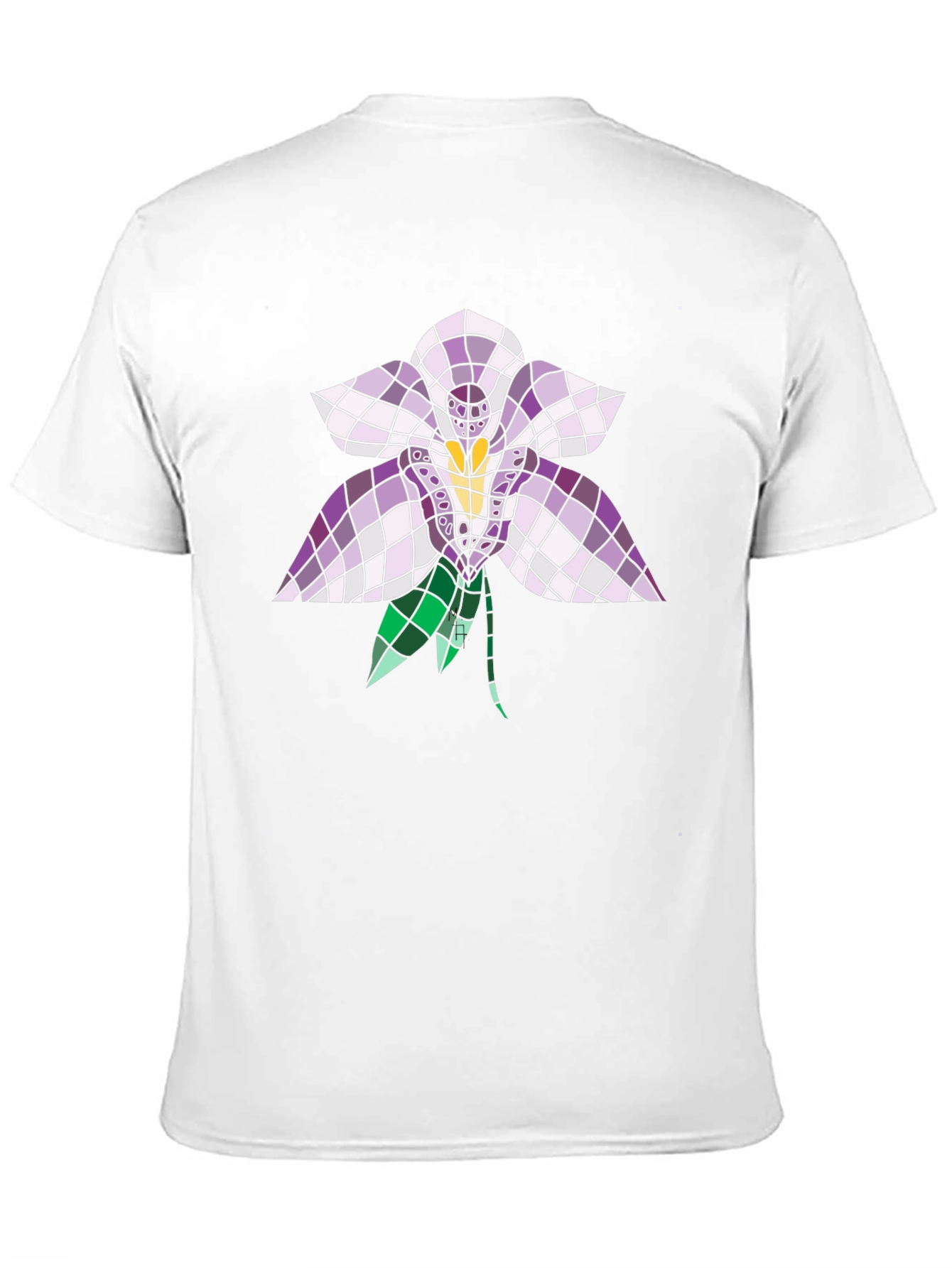Floral Mosaic Graphic T-Shirt