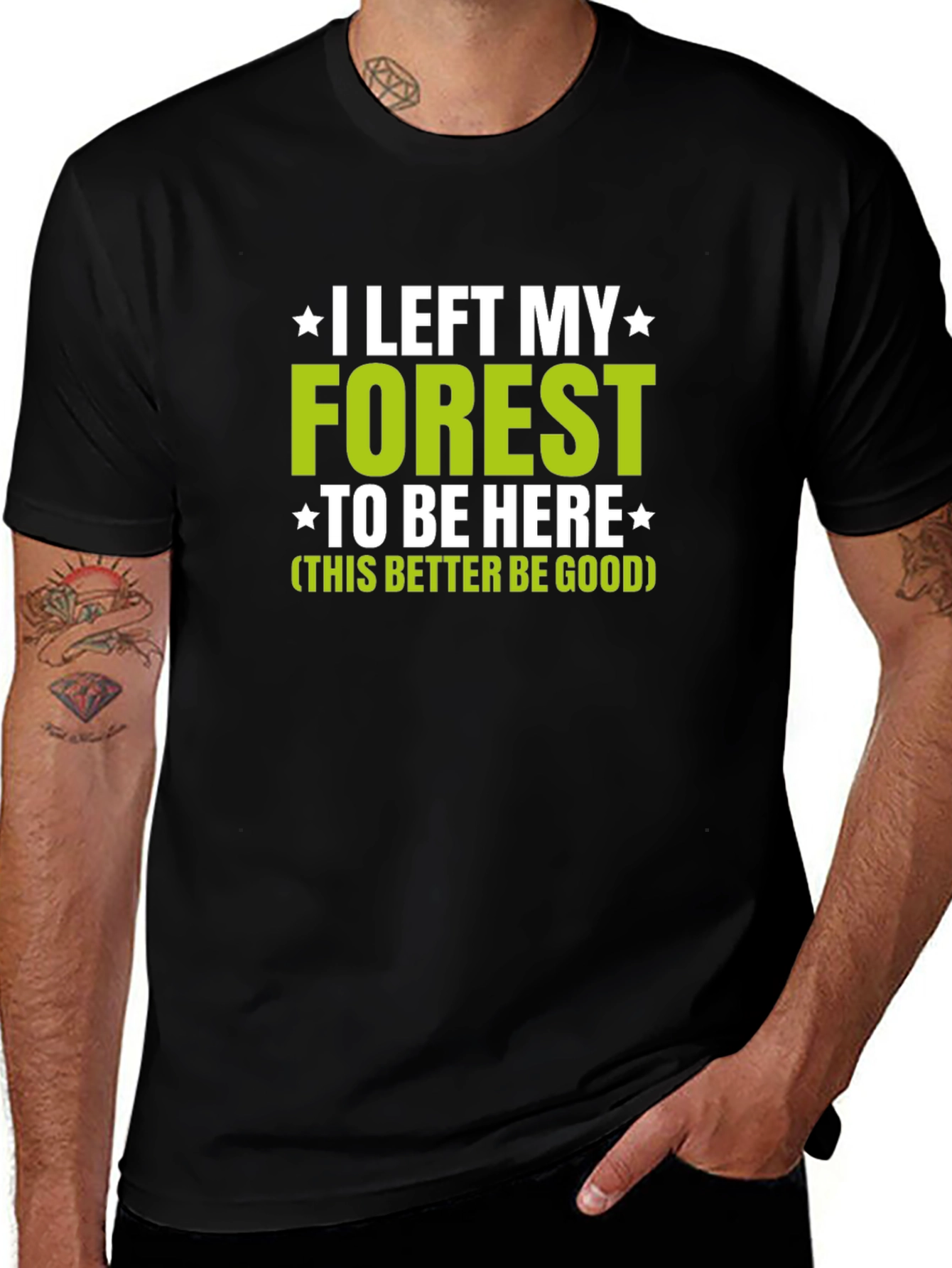 Funny Forest Lover Graphic T-Shirt