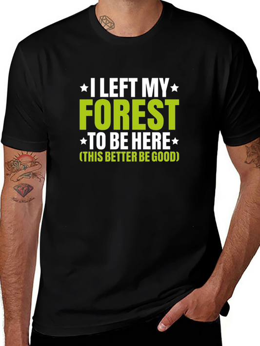 Funny Forest Lover Graphic T-Shirt