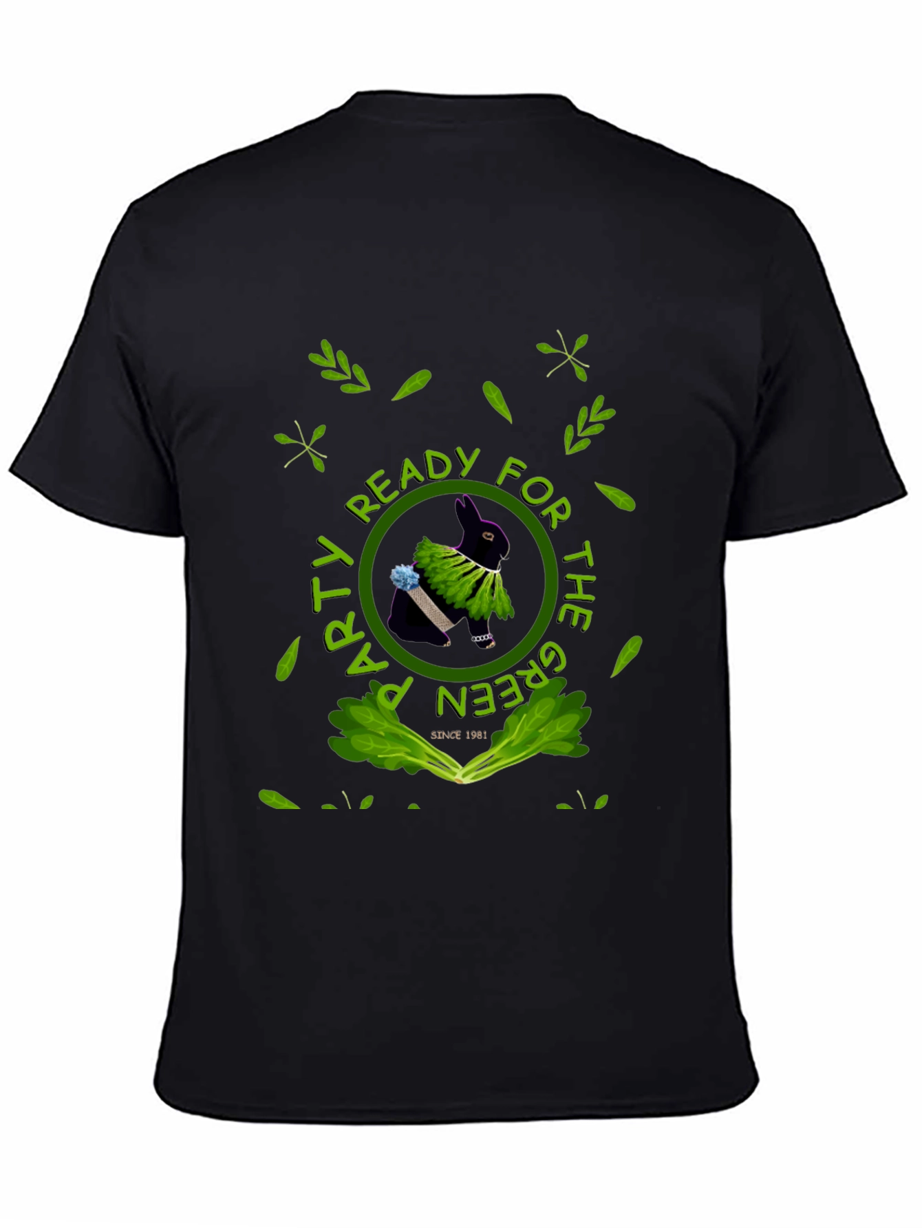 Green Party Rabbit Tee