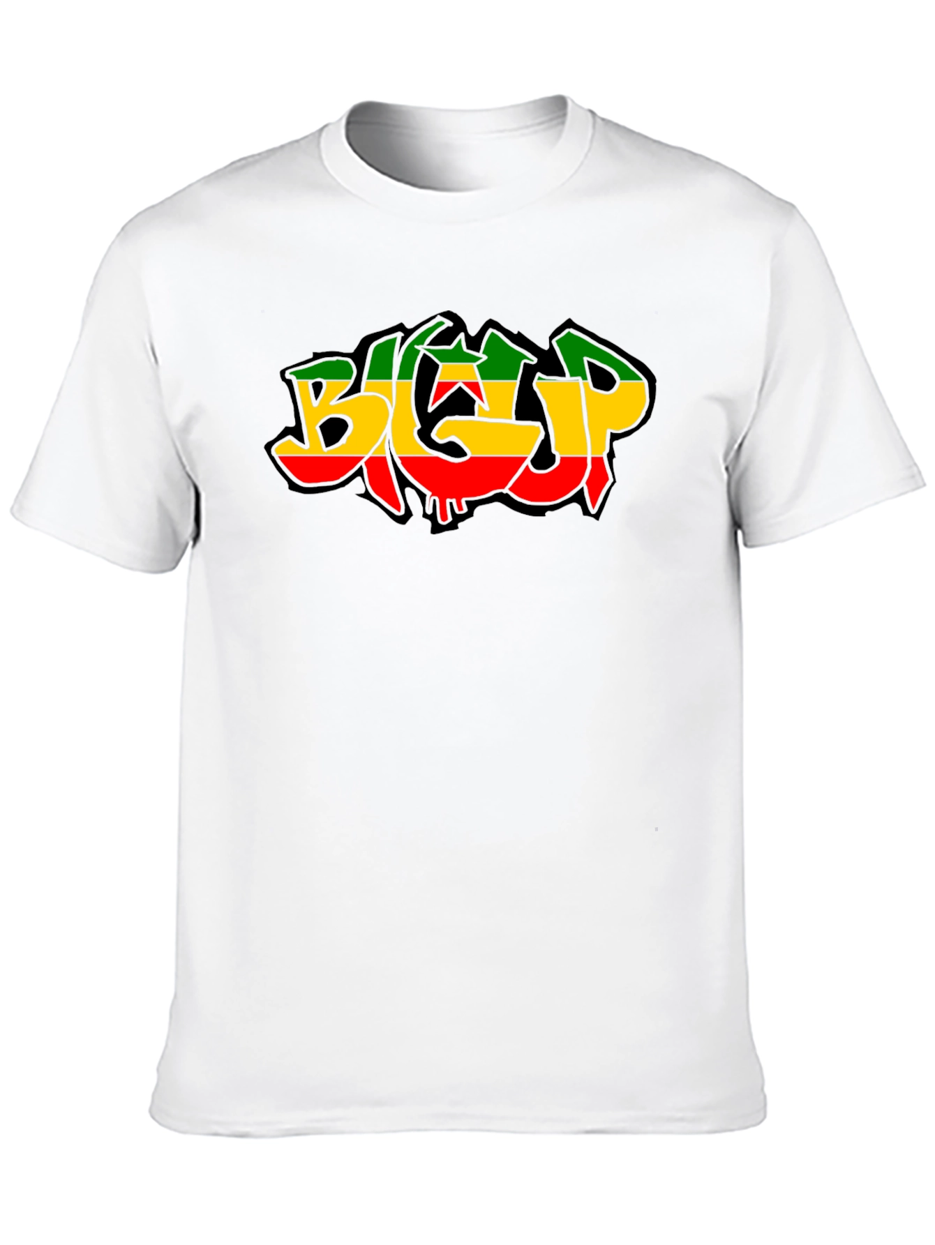 Rasta BGC Graphic Tee - Black